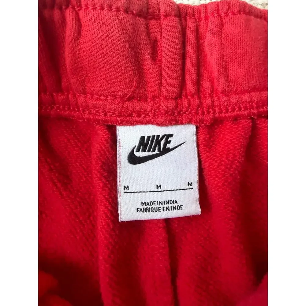 Nike Fleece Jogger Sweatpants Mens Embroidered Swoosh Y2K